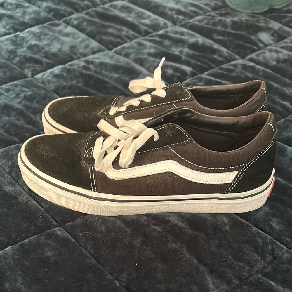Vans Black and White Classic Sneakers